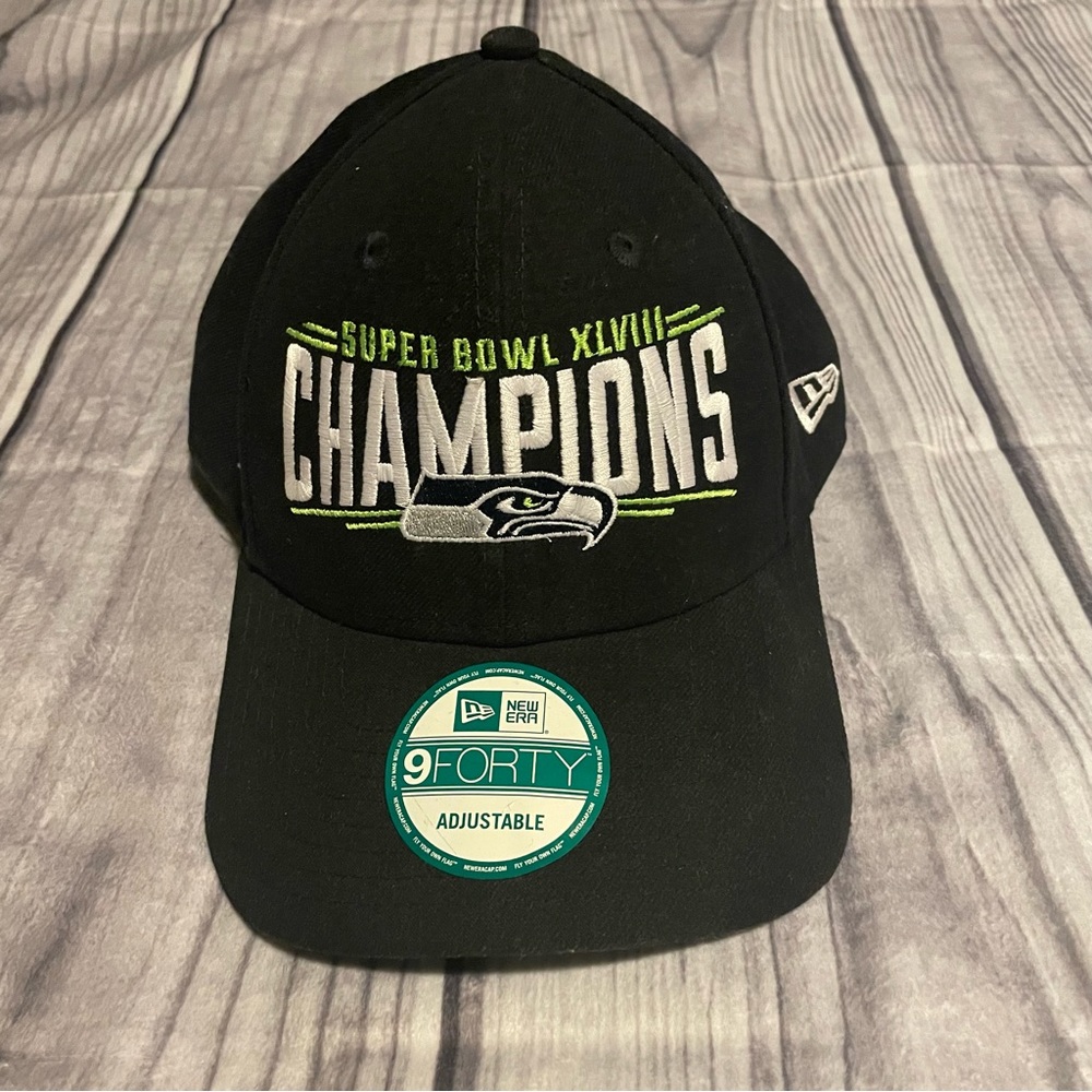 NFL Seattle Seahawks Super Bowl XLVIII Champions Hat
